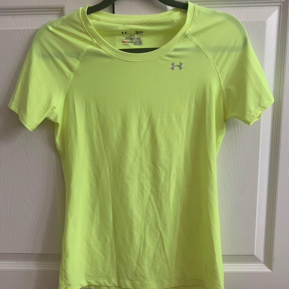 Under Armour Neon Yellow Top